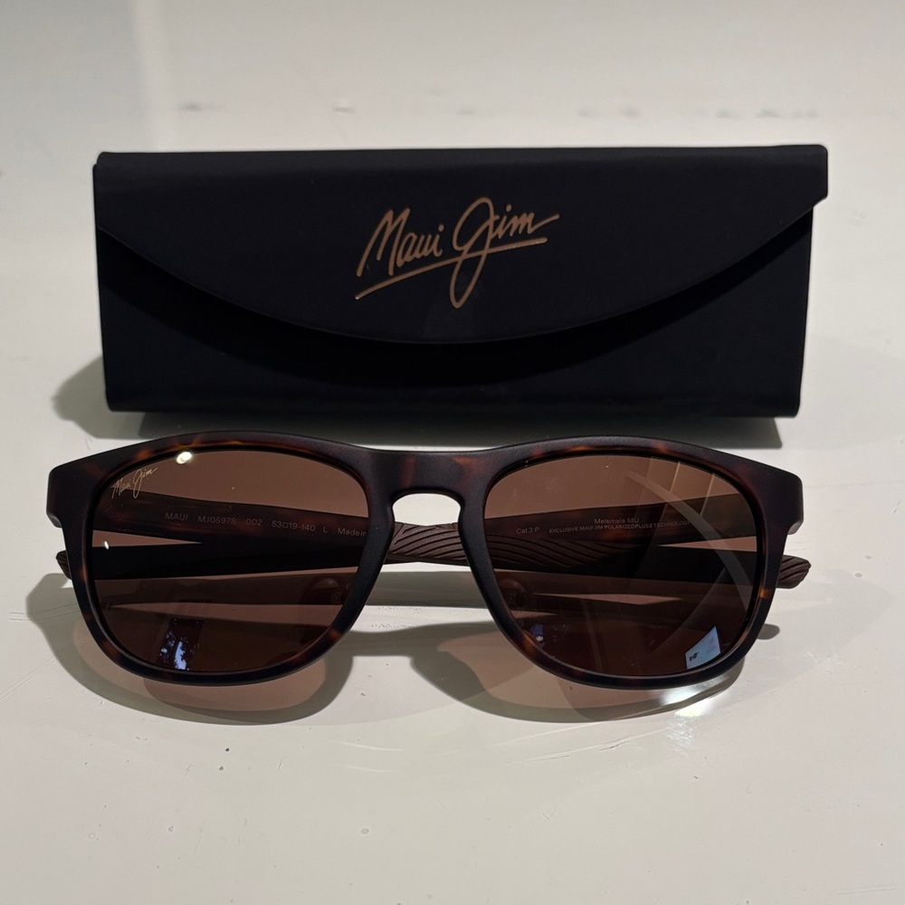 Maui Jim Melemele Tortoise Shell Sunglasses polarized